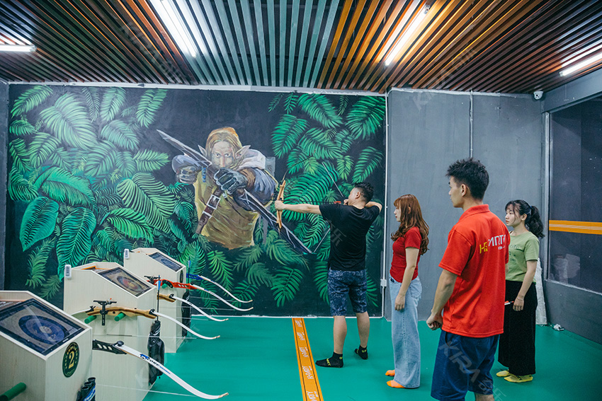 蹦床活动公园射箭馆